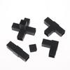 2/6/8/10/20Pcs Hexagonal 6 Through Plastic Fittings Abs Plastic Angle 22Mm Cross Square Pipe Fittings Pipe Angle Code
