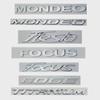 MONDEO Fiesta FOCUS EDGE TITANIUM Letter Badge Car Stickers for Series Car Modified Accessories Trunk Tail Decoration Decal