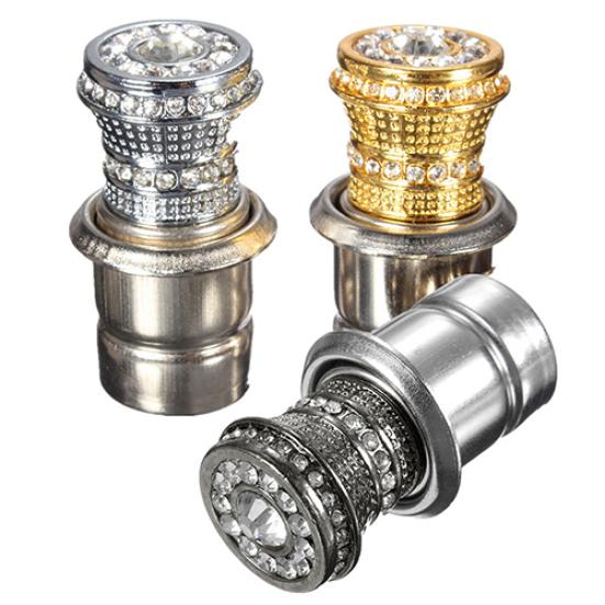 Bling горный хрусталь инкрустация авто утюг прикуривателя 12 В роскошный Lgnition