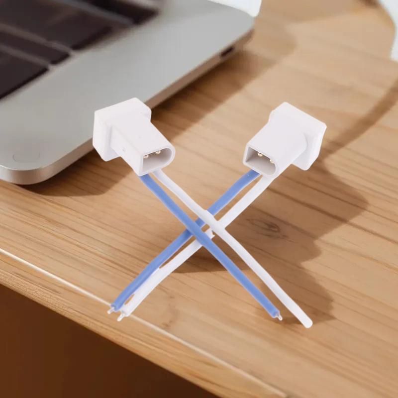 Essential Drone Accessories: BT2.0 Male Connector & 40mm U-Shaped Cable for 1S Whoop, Pack of 2/6