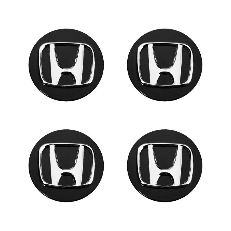 4Pcs/set 69mm 58mm Car Wheel Center Hub Caps Rims Cover Logo For Honda Civic Accord Fit CRV Jazz Odyssey Insight Legend HRV