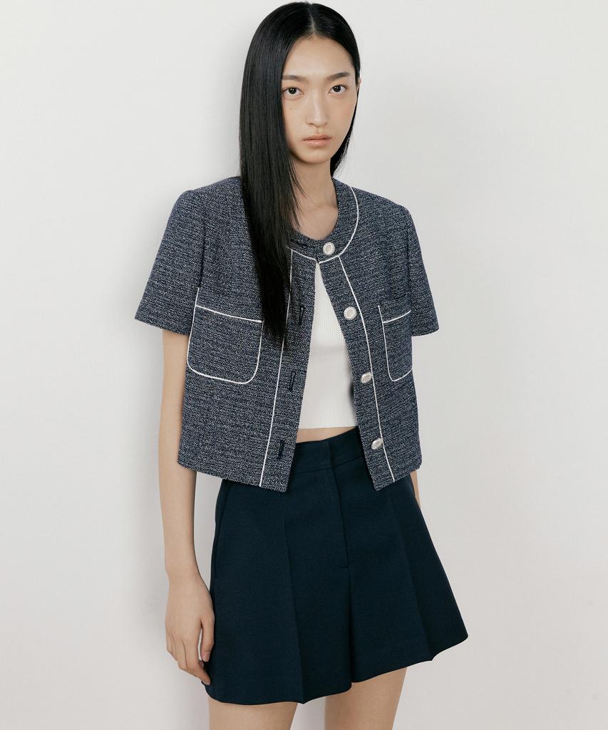 OCTETTE Summer Line Tweed Jk_2Color