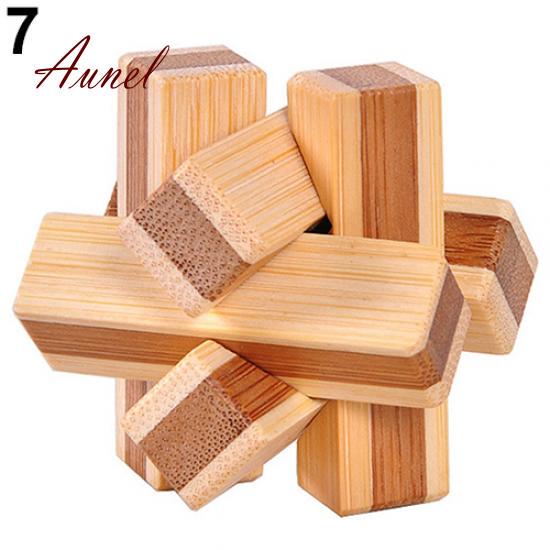 Роскошный деревянный замок Kongming головоломка-головоломка для детей и взрослых, обучающая игра-игрушка