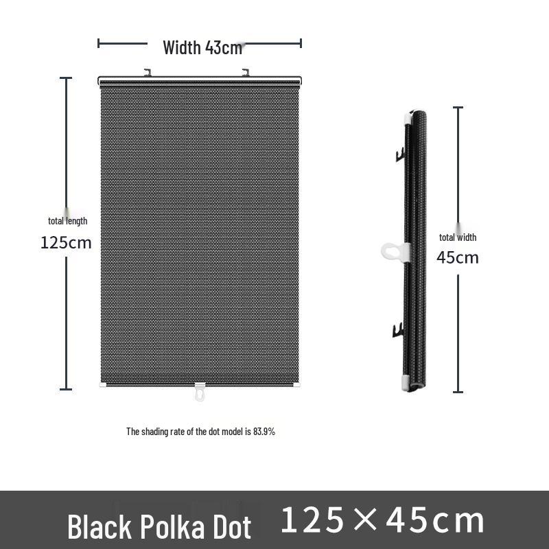 Automatic Retractable Car & Home Sunshade Screen and Side Shield