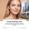 Honey moisturizing lip balm, lightweight, non-sticky, portable, reapplyable, provides lasting care without affecting makeup