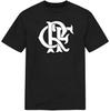 CR Monogram Logo Black Graphic T-Shirt