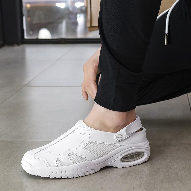 Модная женская обувь больших размеров для медсестер, удобная дышащая рабочая обувь, женская медицинская обувь