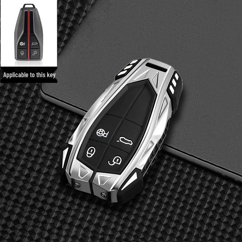 2022 Hongqi HS5/HS7/H9 Qixiang Edition Men's Mecha Key Case Cover
