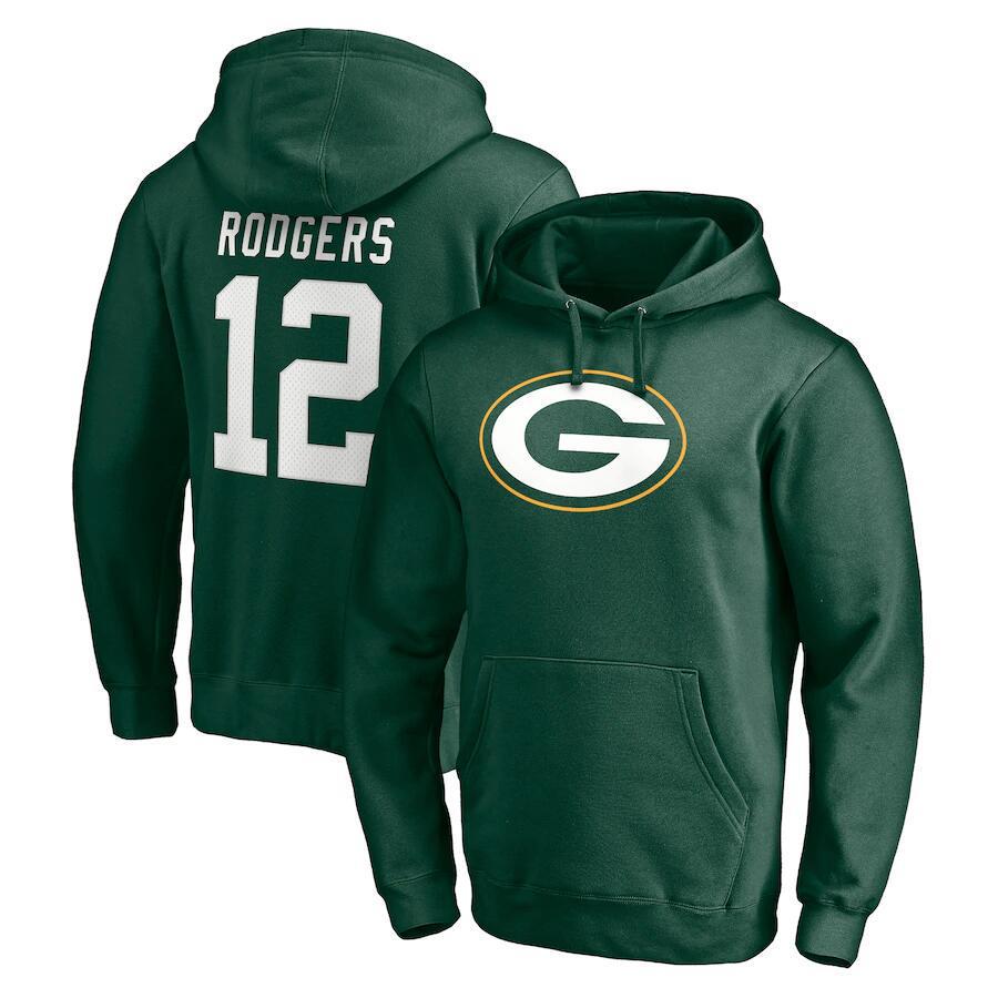 Индивидуальная мужская толстовка с капюшоном NFL Packers - Американский футбольный стиль (Европейские и американские размеры)