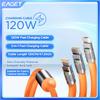120W 3-in-1 Multi-charging Cable Fast ype-L Charging, Universal Compatibility for iPhones, Android Phones Superior Durabity Buit