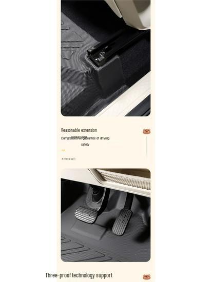 Совместимые коврики для Wuling Hongguang Mini Третьего и Четвертого Поколений Макарон, Версия для Четырех Дверей