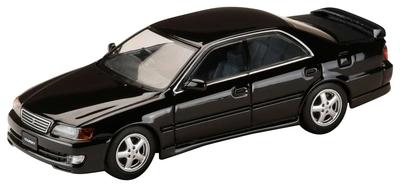Hobby Japan HJ64 Toyota Chaser Tourer V Ранняя Версия Черный Индивидуальный Цвет Готовая Модель HJ641072BK 1/64 (JZX100) (1996)