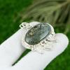 Oval Kambaba Jasper Stone 925 Sterling Silver Bezel Artisan Sister Boho Pendant