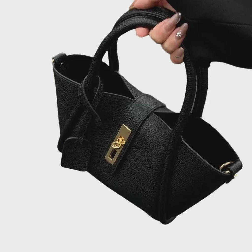 2024 Women's Fashion Simple Basket Bag: High-Grade Bucket Style Handbag, Perfect for Commuting or As a Messenger Bag.