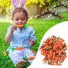 12Pcs Simulated Carrot Vibrant Color Mini Artificial Carrot Photography Props for Easter Home Decorations