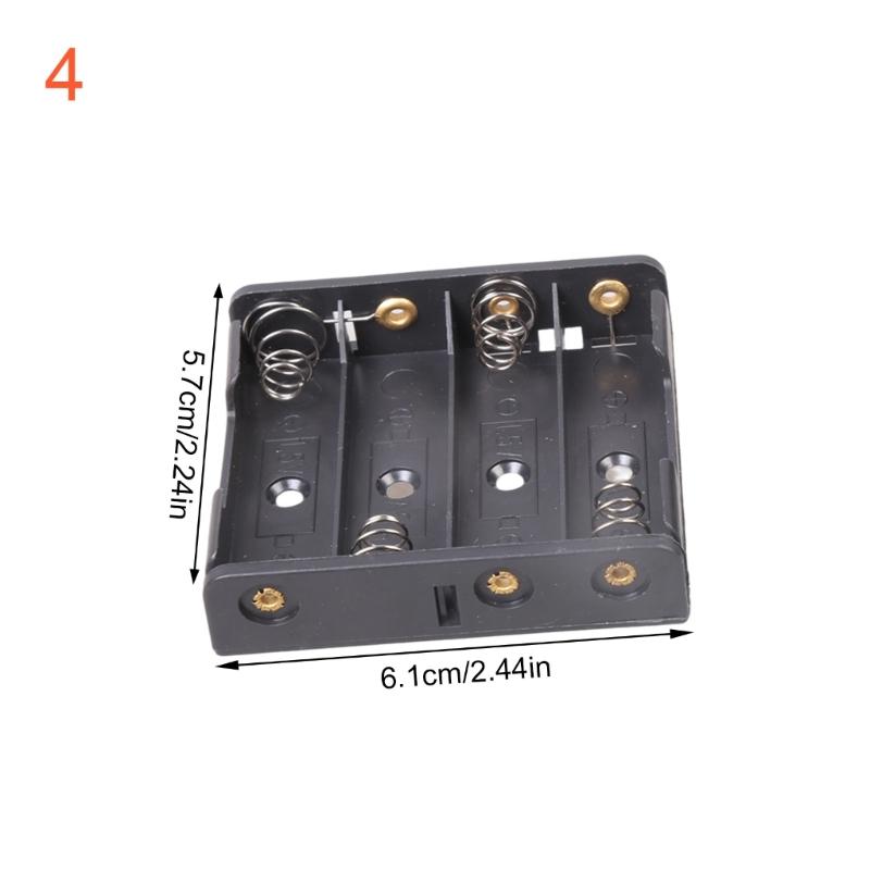 Compact 2A Battery Holder With Solderable Contacts Lightweight Design For Flashlights Portable Electronics