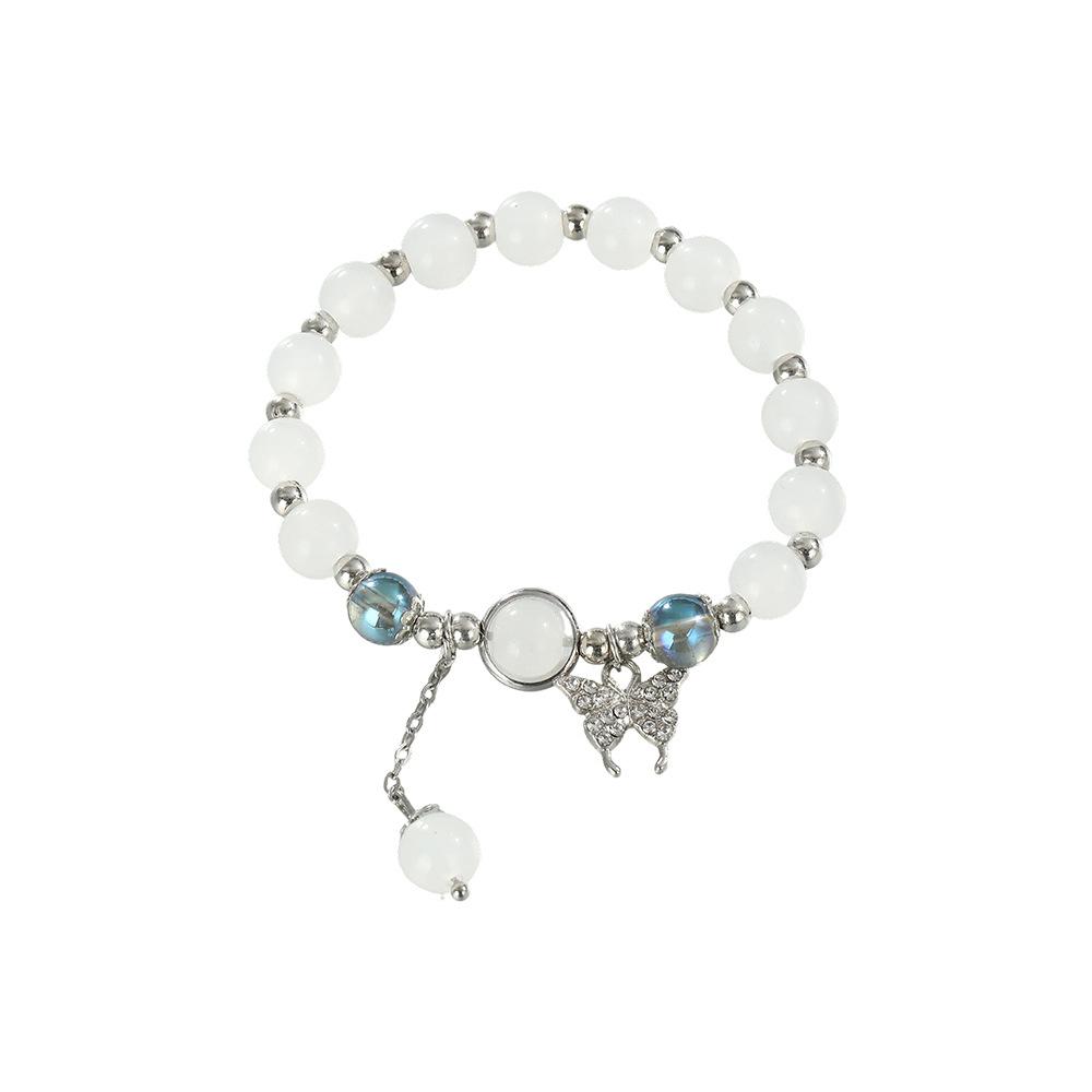 Butterfly Bracelet for Women , Ins Style Minimalist Design Temperament Fashion Jewelry , Alloy Cuff , Nice Gift