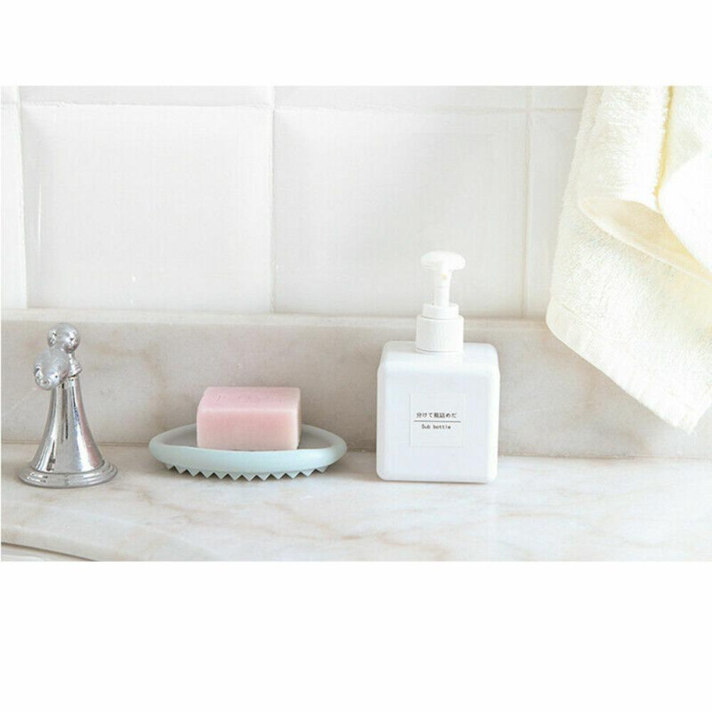 Non-slip Soap Container Tray Case Bathroom Storage Plate Soap Dish Soap Holder Storage Box