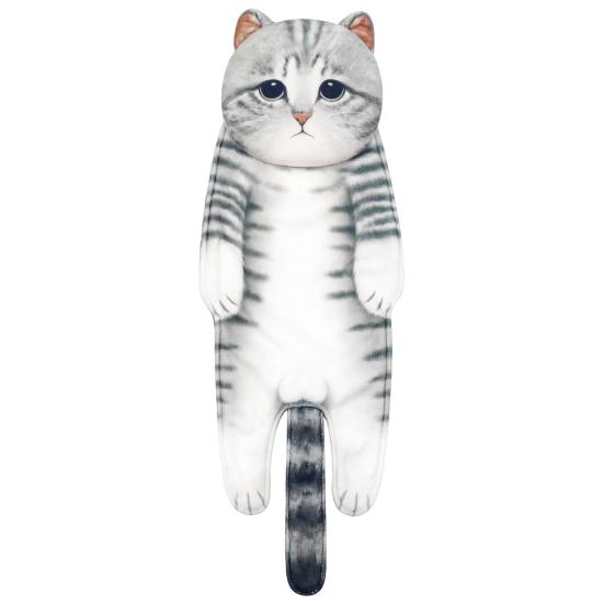 Hand Towel Adorable Cartoon Cat Shaped Towel Soft Absorbent Hanging Towel for House Kitchen Bathroom CDN
