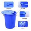 Xidian Large Capacity Plastic Round Water Bucket with Lid