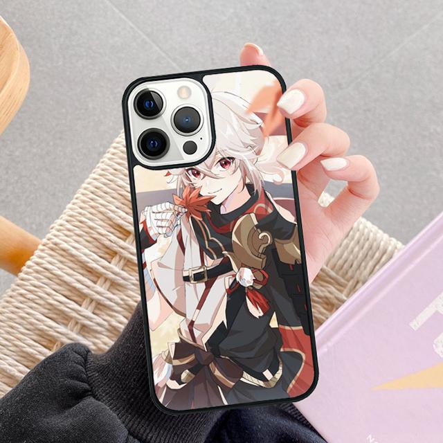 Genshin Impact Kaedehara Kazuha Phone Case For Apple Pro Max Plus SE Coque For iPhone 17 Air 13 12 14 15 16 Cover