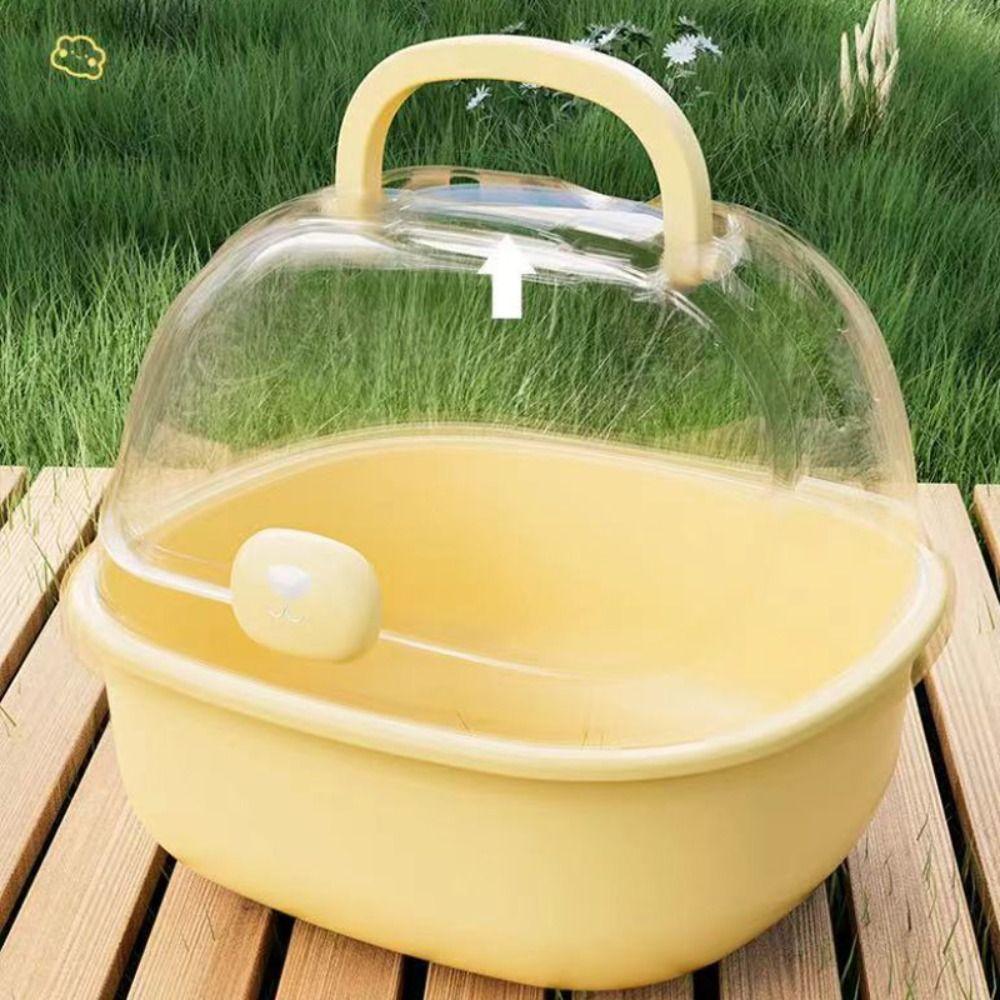 Прочная клетка для хомяка, переносная переносная клетка для домашних животных, переносная клетка для мелких животных