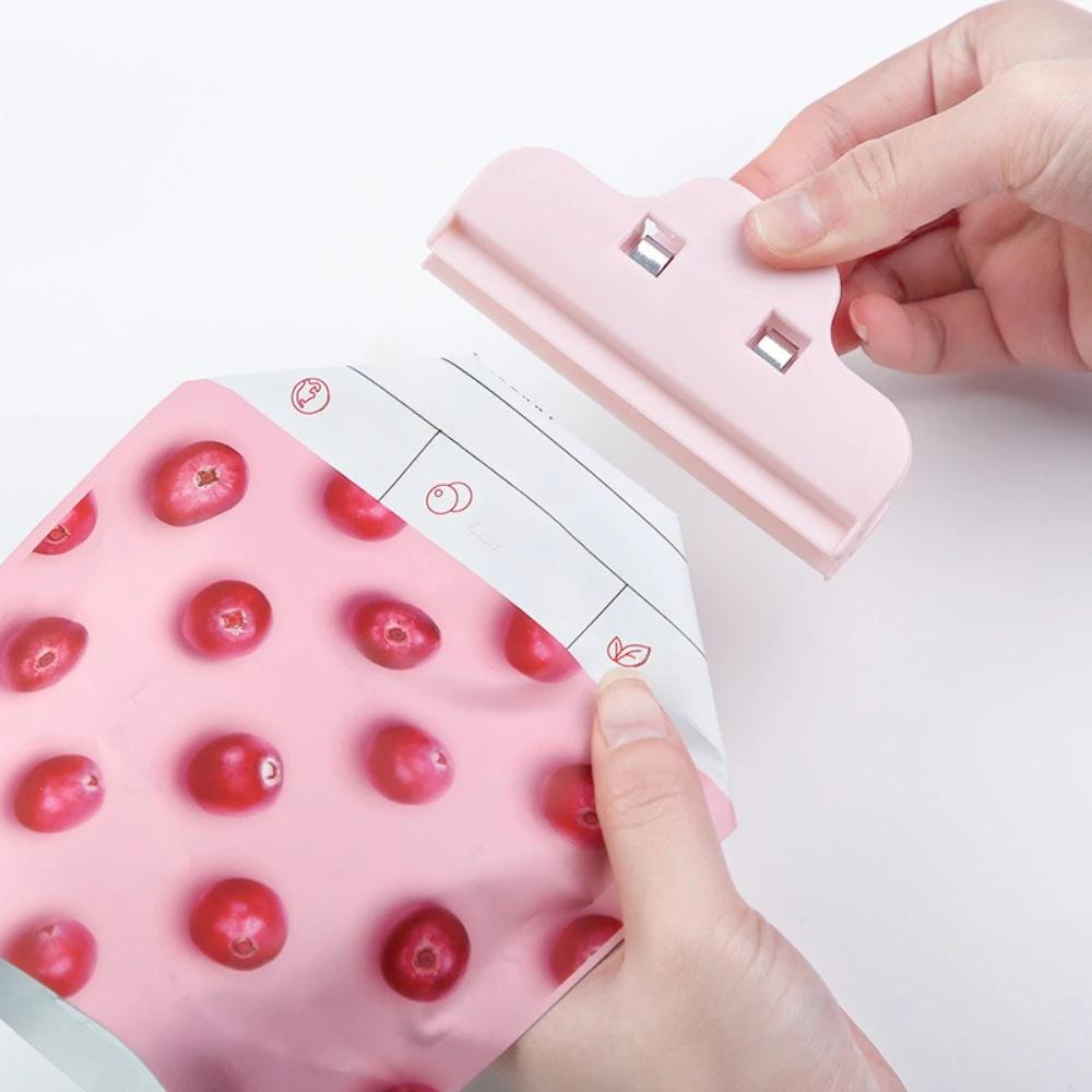 Новый зажим для запечатывания еды и закусок на кухне, прочный пластиковый зажим для запечатывания, влагостойкий и сохраняющий свежесть пакет для запечатывания