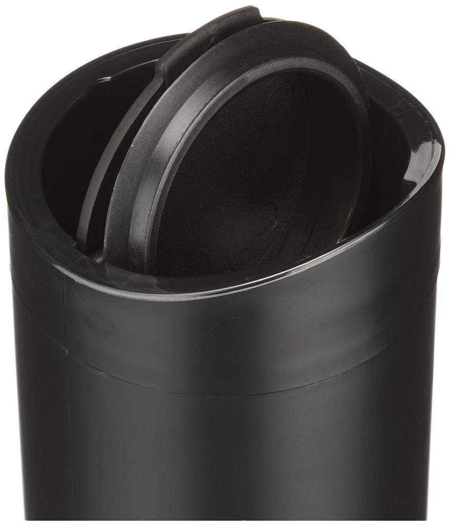Mug that spill even if it falls over Insulated thermal insulation thermo tumbler 280ml Black won't TS-1359-009