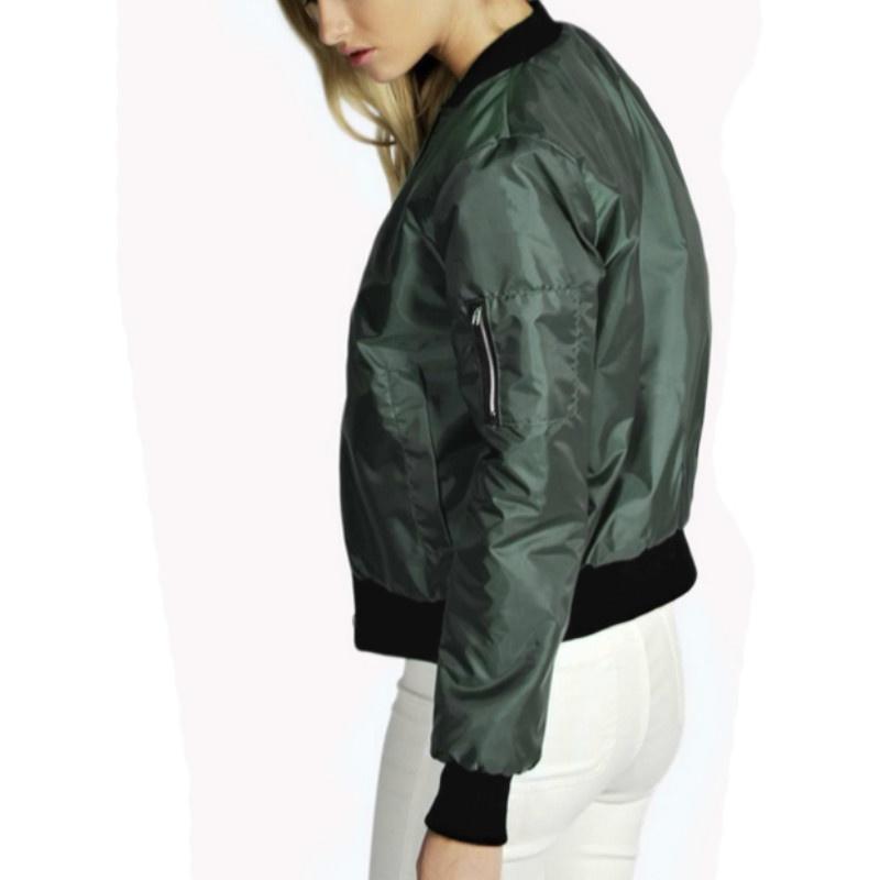 Женская однотонная модная куртка, кожаная молния, теплое пальто, модная осенне-зимняя повседневная куртка