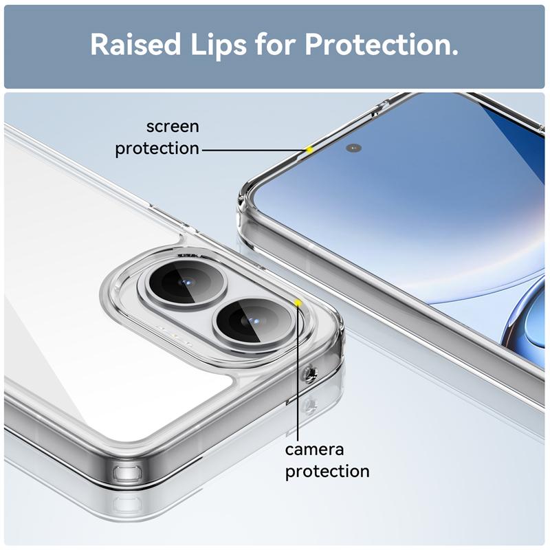 Transparent Case For Xiaomi Poco F7 Case Anti-knock Silicone Colorful Phone Back Cover For Poco F7 Case For Poco F7 Ultra F7 Pro