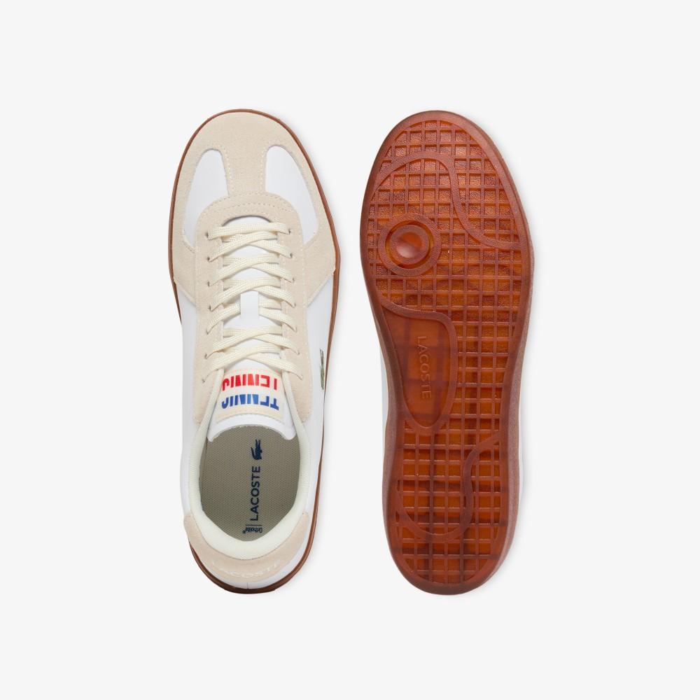 [lacoste] Baseshot Pro Leather Sneakers RZ7077M56GY37