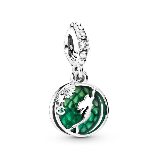 925 Sterling Silver Charm Princess Animal Series House Beads Fit Original Fashion Bracelet Women Diy Jewelry