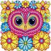 5D Full Drill Square Diamond Painting Owl Picture Of Rhinestone Diamond Embroidery Animal Cross Stitch Handmade Gift