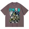 230 Gsm 100% Cotton Kaiju No 8 V18 Print Unisex Heavy Cotton T Shirt