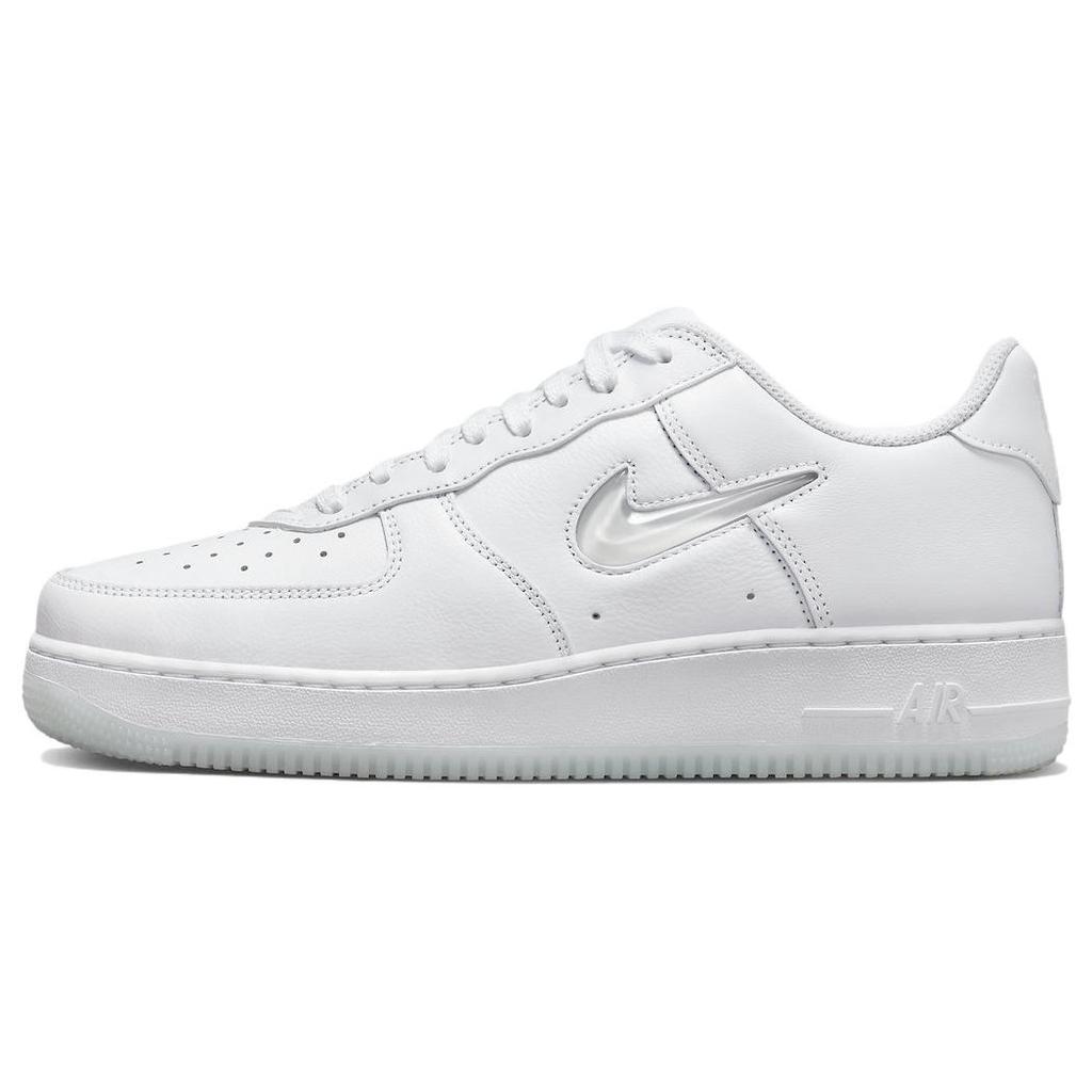 Nike Air Force 1 Jewel 'Color of the Month - Triple White' (Unisex) White / White / White Skateboard Shoes FN5924 100