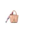 H Home Vegetable Basket Small Pendant Car Key Bag Car Pendant Snake Pattern Rare Leather Mini Earphone Bag