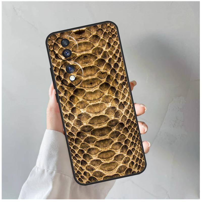 Змеиная Кожа Для Honor Magic 8 7 6 5 Pro Чехол Для Honor 400 200 Lite 90 70 50 X8c X8b X9a X9b X9c X9d Win