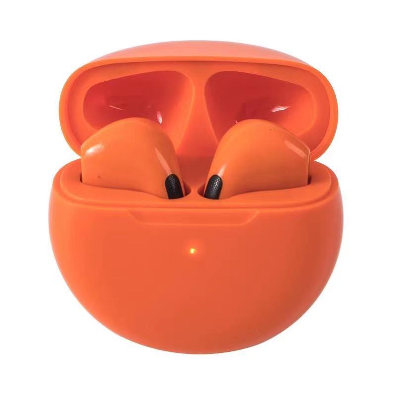 Pro6 6-го поколения, настоящие стерео Bluetooth-наушники TWS с сенсорным управлением и шумоподавлением для спорта