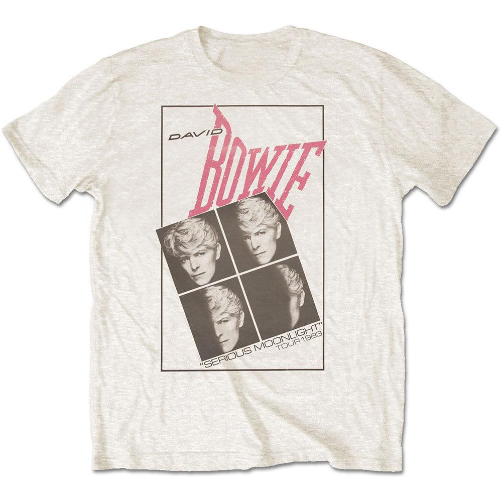 Pheonix Festival David Bowie TShirt Cotton Graphic Tee Unisex Women Summer Streetwear