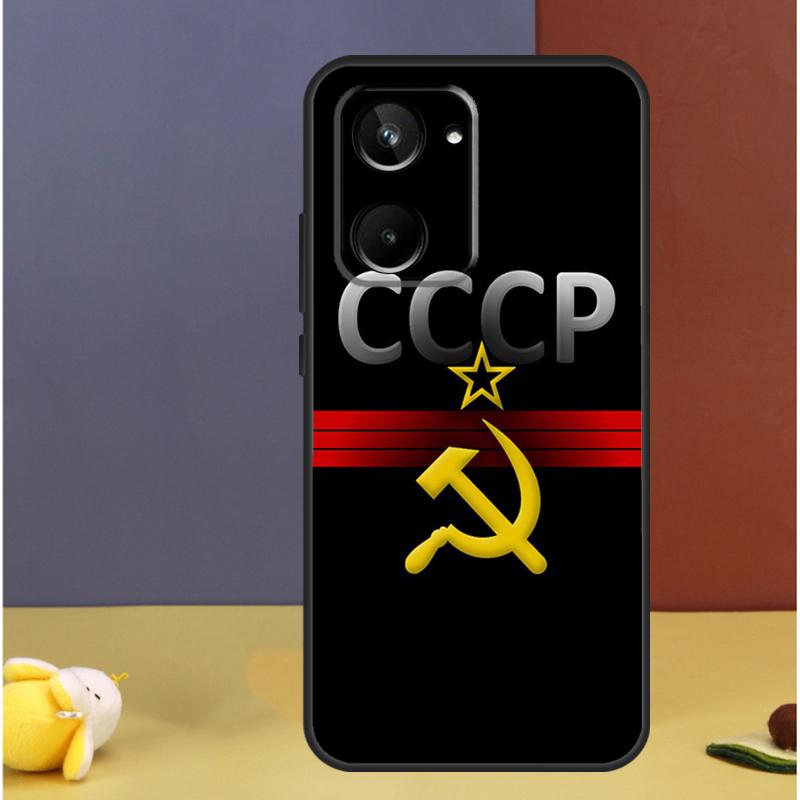 USSR Flag Soviet Union For Realme 15 Pro GT7 10 11 12 13 14 Pro Plus C67 C65 C63 C61 C55 C53 C51 C35 C71 C75 Case