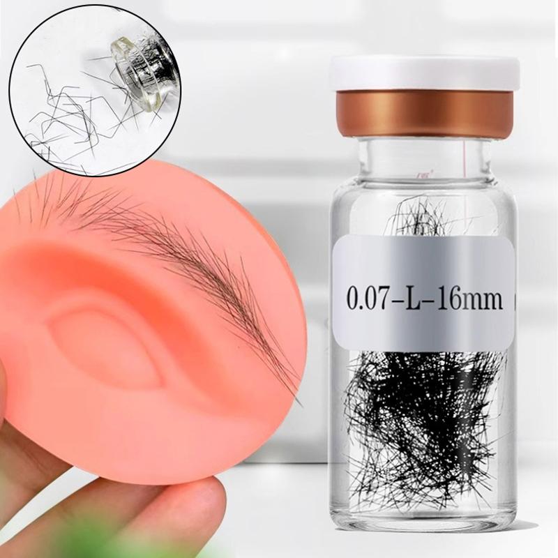 Твердый силиконовый микроблейдинг 5D тату бровей практика кожи новичка бионический брови ресницы макияж глаз косметический инструмент