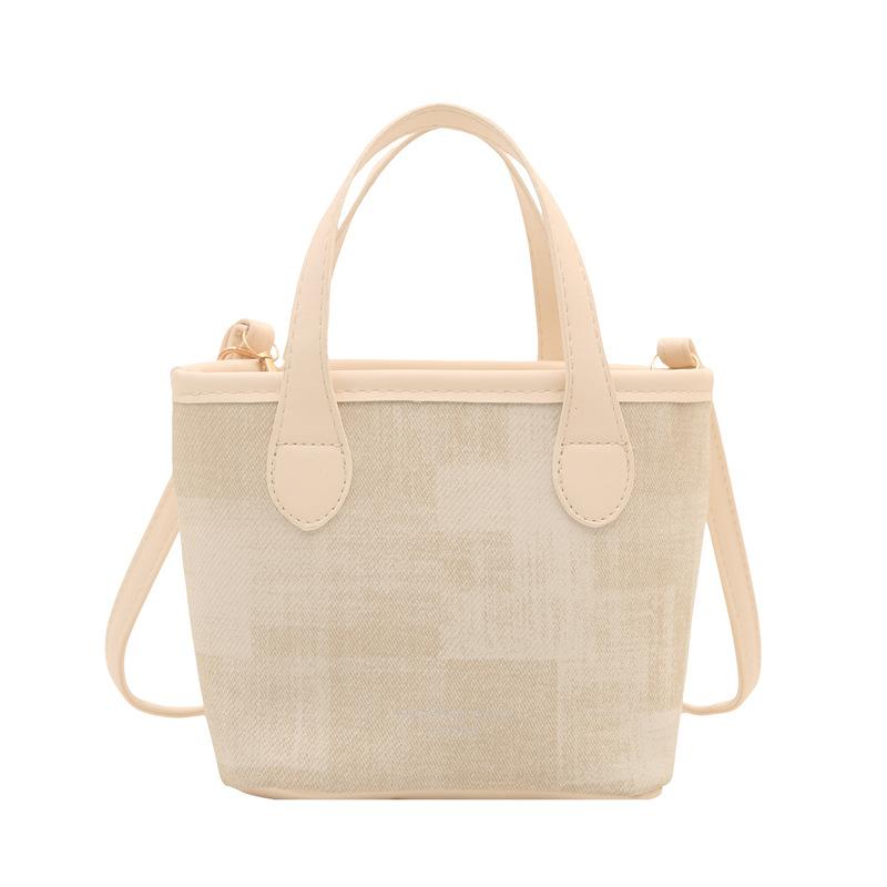 New Korean version of highvalue bucket bag women's new simple commuting handbag casual bag