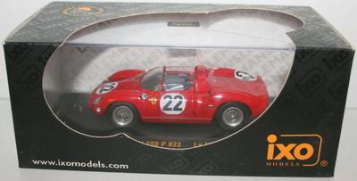Ferrari 250P 1963 Le Mans 24H 3-е место Мальоли, Иксо 1/43 # 22 M. Паркс/У.