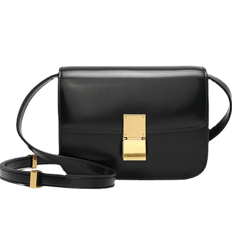 2025 New Women's PU Leather Shoulder Bag Small Square Box Bag Crossbody Tofu Purse Minimalist Luxury Bag for Women
