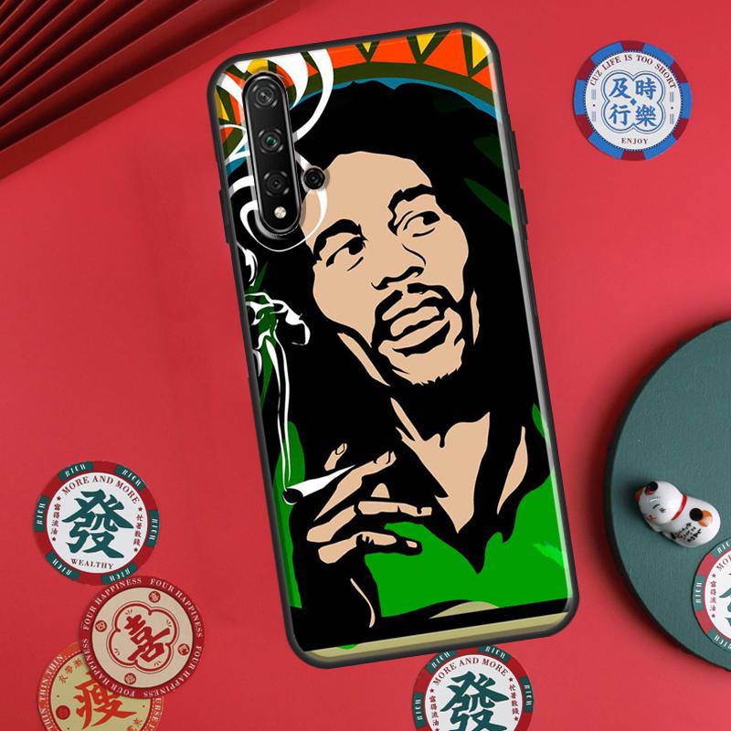 Bob Marley For Huawei P60 Pro P30 P40 Lite Nova Y61 Y91 Y90 Y70 Y60 Y72 12s 12i 11i 7i 8i 9 10 SE Case