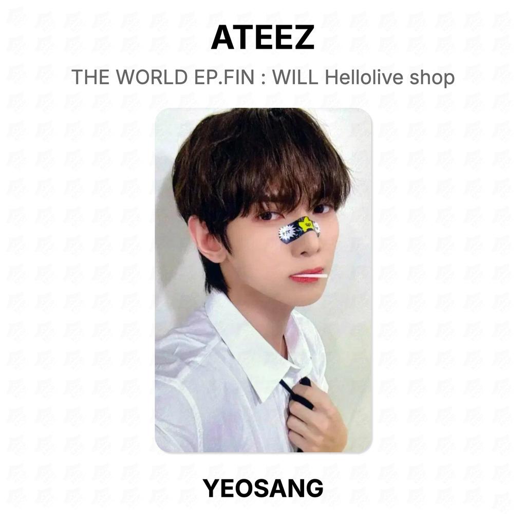 ATEEZ МИР EP.FIN : Официальная фотокарточка из магазина Hellolive