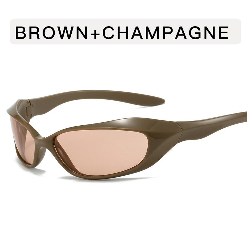 Женские солнцезащитные очки в стиле панк Y2K Стильные антибликовые дизайнерские солнцезащитные очки Женские для сцены Мужские солнцезащитные очки