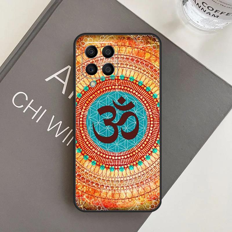 Чехол-символ Аум Ом для Samsung Galaxy M16 M36 M56 M33 M53 M13 M12 M32 M52 M20 M15 M55 M31 M14 M35 M34 M54