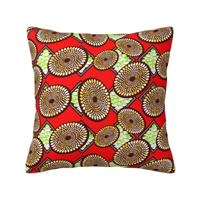 Nordic Ethnic Geometric Ankara African Print Cushion Cover cm Polyester Throw Pillow Case Decoration Sofa Chair Pillowslip