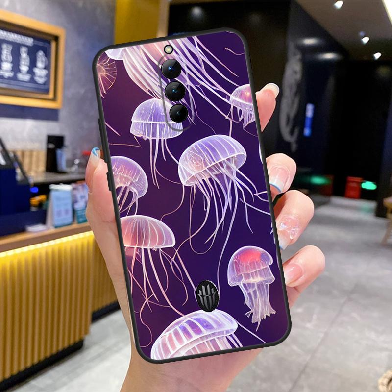 Волшебный чехол-медуза для Nubia Red Magic 8 9 10 Pro Plus 6 7 6S 7S Pro 6R 5G RedMagic 8S 9S Pro Plus Чехол